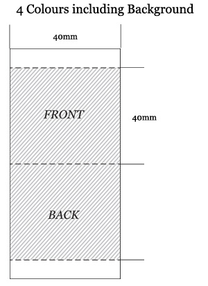 Custom Woven Loop Fold Neck Labels