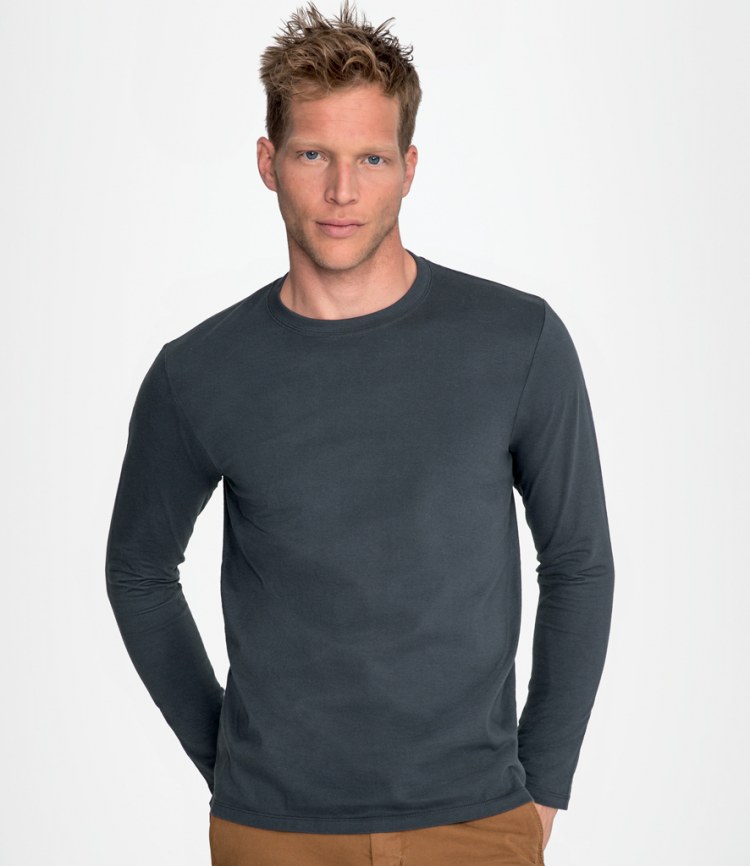 SOLS Imperial Long Sleeve T-Shirt - Fire Label
