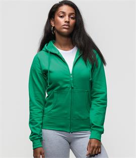 ladies zipped hoodies uk