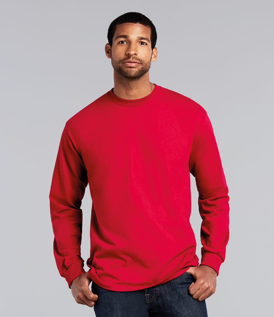 Gildan Ultra Cotton Long Sleeve T-Shirt - Fire Label