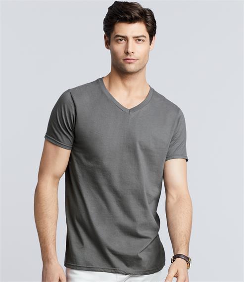 Gildan Softstyle V Neck T-Shirts - Fire Label