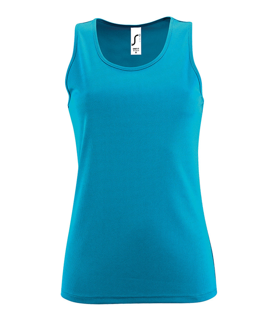 SOLS Ladies Sporty Performance Tank Top - Fire Label