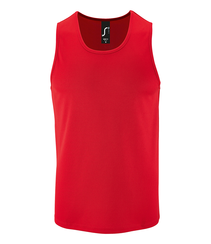 SOLS Sporty Performance Tank Top - Fire Label