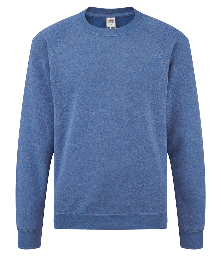 Fruit of the Loom Kids Raglan Sweatshirt - Fire Label