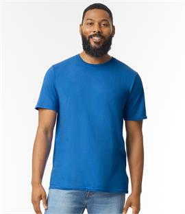 Clementine Apparel Womens Blue Short Sleeve V-Neck T-Shirt Soft