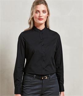 Ladies Long Sleeve Corporate Oxford Shirt