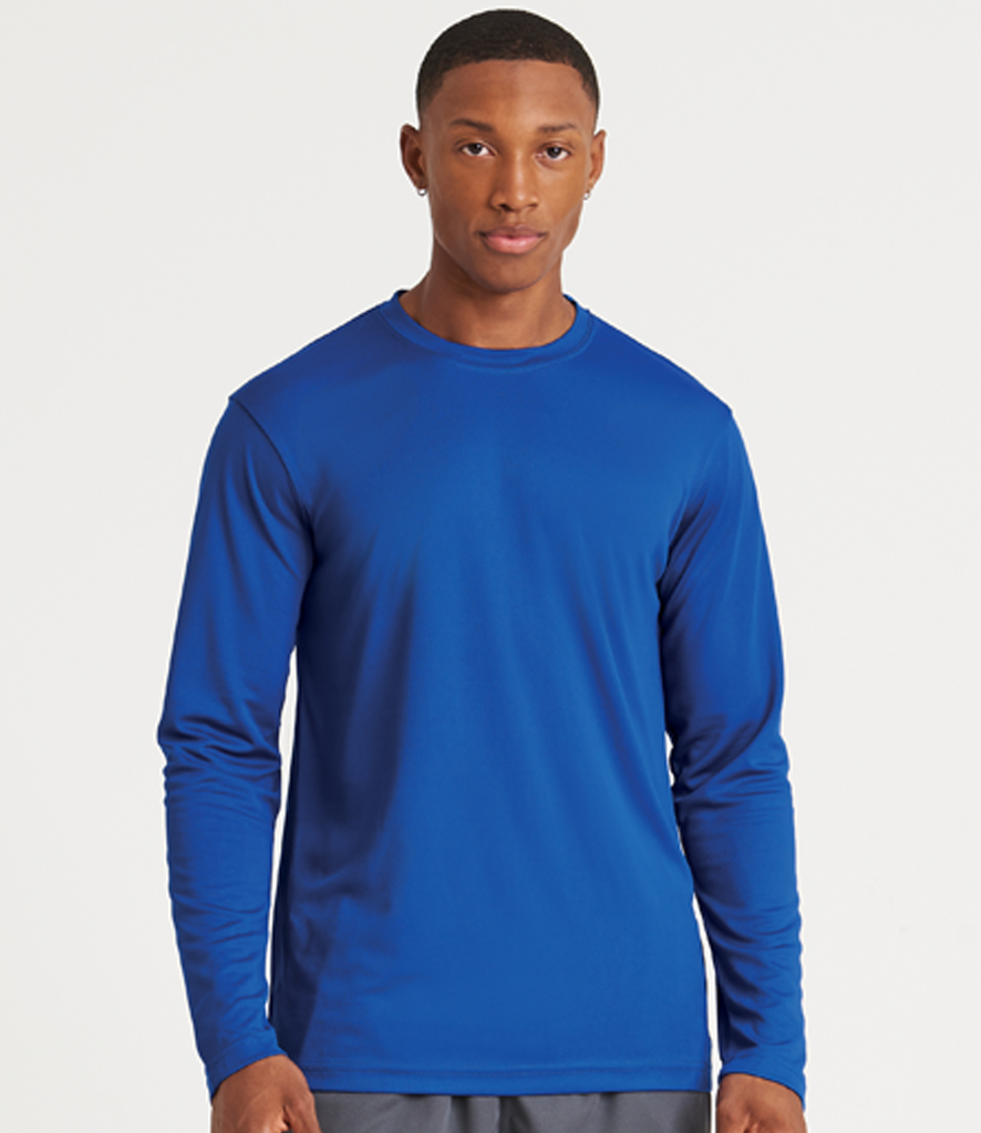 Men's CoolSwitch Long Sleeve Compression Shirt - Royal, XXXL 