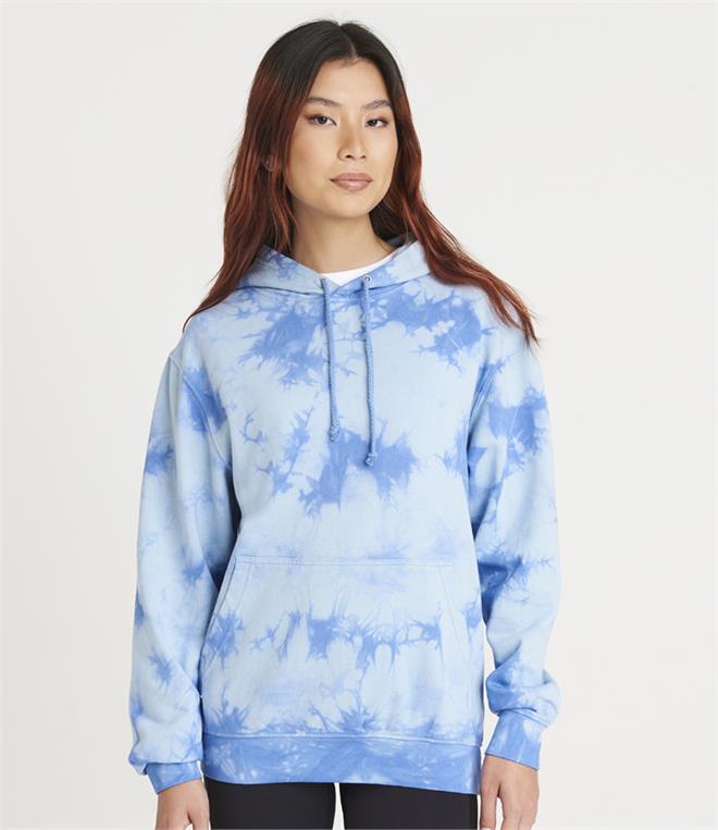 AWDis Tie-Dye Hoodie - Fire Label