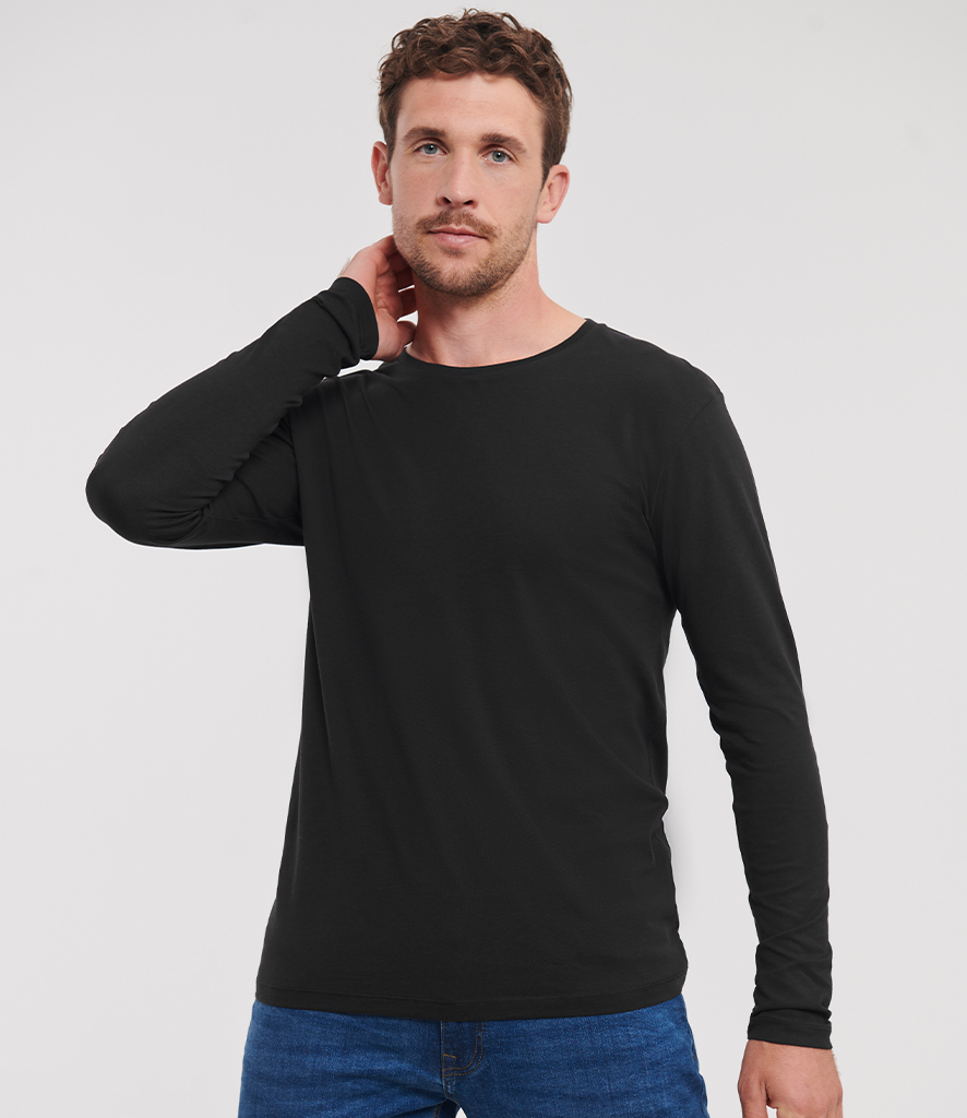 Skinnifit Men Feel Good Long Sleeve Stretch T-Shirt