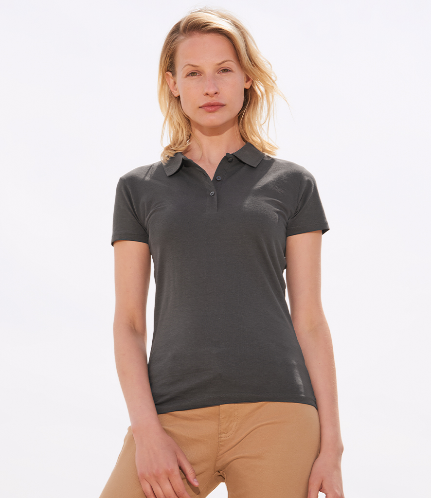 SOLs Ladies Prescott Jersey Polo Shirt - Fire Label