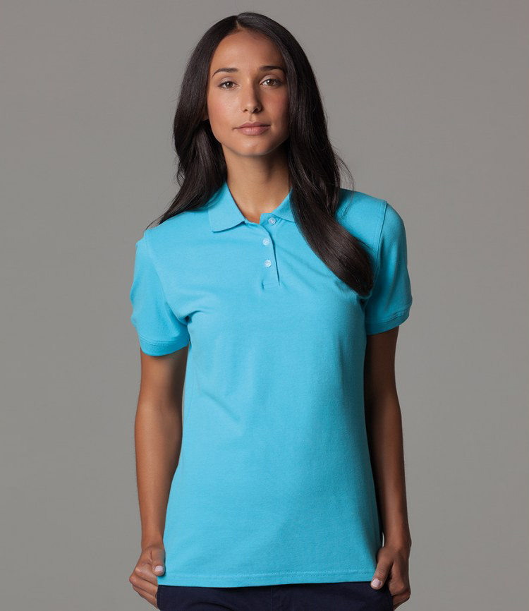 Kustom Kit Kate Ladies Pique Polo Shirt - Fire Label